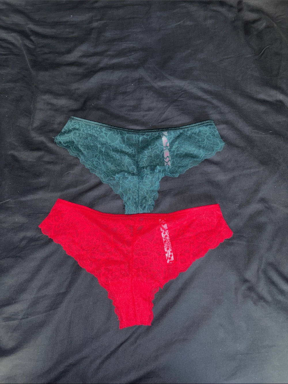 PINK Victoria's Secret lace panty bundle